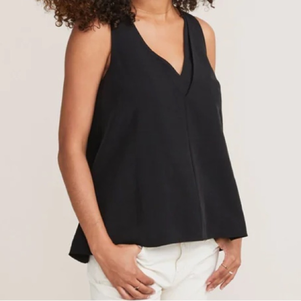 Hatch Maternity New Size 0‎ X Small Back In The Game Nursing Tank Black Designer